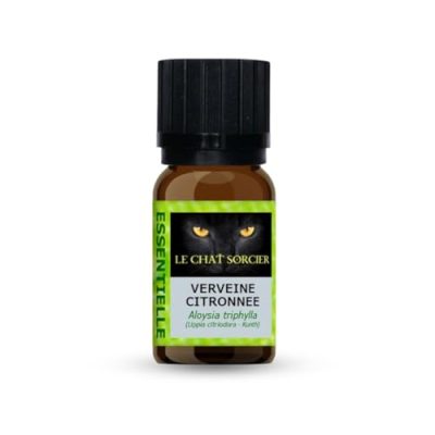 Huile essentielle de Verveine Citronnée Le Chat Sorcier – alternative naturelle anti-moustiques