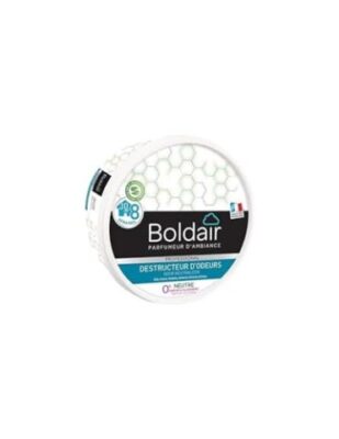 Boldair Gel destructeur d'odeur neutre, Multi application, durée 8 semaines (300 g)