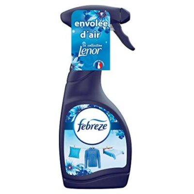 Febreze Spray Maison Désodorisant, élimine les odeurs emprisonnées dans les tissus et textiles (500 ml)