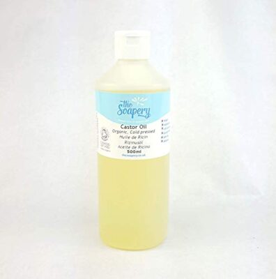 Huile de ricin bio pressée à froid 500 ml – 100 % pure
