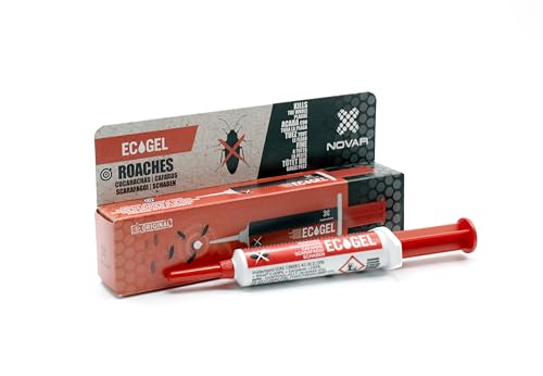 NOVAR 4300 Ecogel Cafards Système de seringue avec appât insecticide sous forme de gel