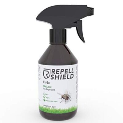 RepellShield® Répulsif Anti Mouches, Spray pour Plantes, Poubelles, Fenêtres, intérieur & Extérieur (250 ml)