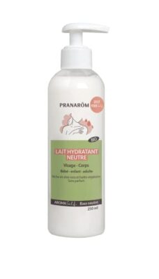 Pranarôm Lait Hydratant Neutre DIY Bio, Visage, Corps et Mains, Aromaself, 250 ml
