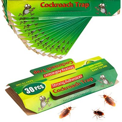 Pièges anti-cafards professionnels – Pack de 30 pièges adhésifs