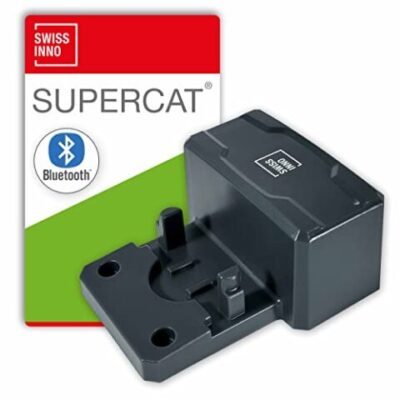 Swissinno Détecteur de capture Connect SuperCat pour Piège à Rats (Notification Bluetooth sur Smartphone Apple & Android, application gratuite)