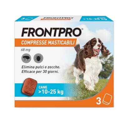 FRONTPRO chien 4 à 10 kg : comprimé à mâcher antiparasitaire