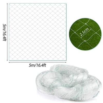 Filet de protection Anti Pigeons / Oiseaux en Polyéthylène (PE) (5m x 5m)