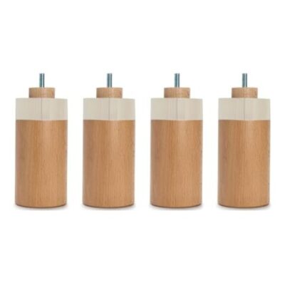 Someo 4x Pied de Lit Anti-Punaises de Lit BUGSAFE (20 cm)