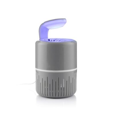 KLDRAIN : Lampe Anti Moustiques à Aspiration Silencieuse avec LED UV sans Bruit sans Produits Chimiques Lumière Ultraviolet Protection Efficace Contre Les Insectes Volants