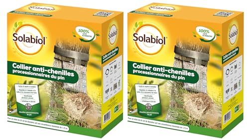 Piège chenille processionnaire du pin SOLABIOL : kit complet de capture, lot de 2
