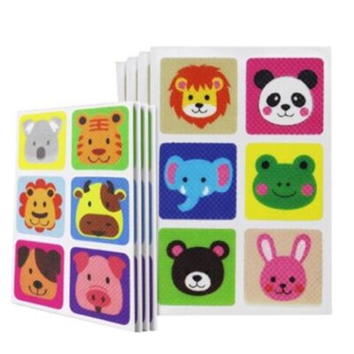 Patch anti moustique, tique et acarien | Idéal pour les activités en plein air | Sachet de 60 autocollants | Pratique et ludique