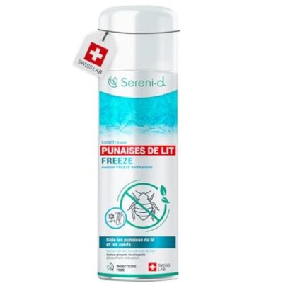 Sereni-d Freeze Gèle les Punaises de lit visibles, Spray sans insecticide