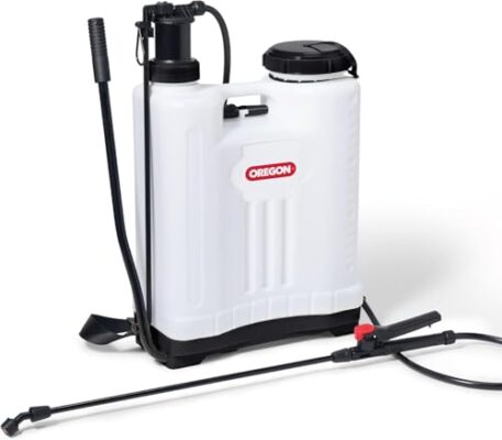 Oregon 20L pulvérisateur de jardin à dos : lance + buses réglables pour traitements et désherbage