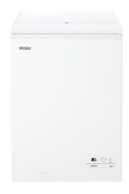 Congélateur coffre HCE100E 97 L blanc – format compact 54,5 cm