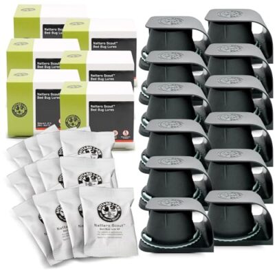 Bed Bug lures 4 pièces | Phéromones pour pièges anti punaises de lit Nattaro Scout