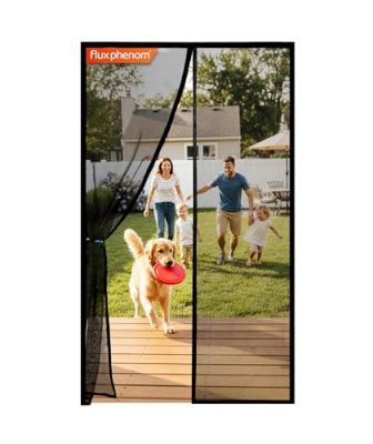 Rideau magnétique Flux Phenom pour porte – moustiquaire anti-insectes sans perçage