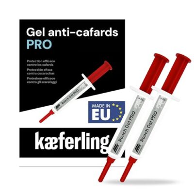 Gel anti-cafards Novokill ROACH GEL PRO : appât en seringue pour une application précise